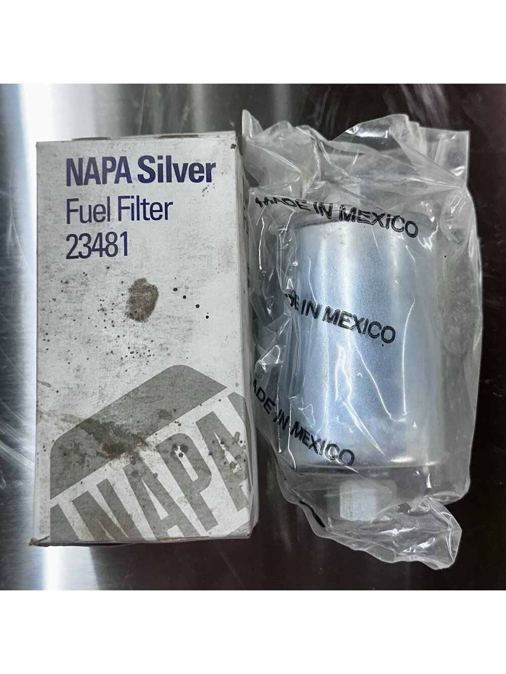 Napa Silver Fuel Filter 23481 Vehicle Replacement Part - NOS